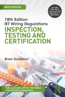 Image for IET wiring regulations: inspection, testing and certification