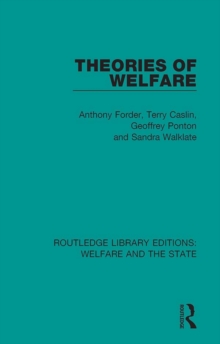 Image for Theories of Welfare