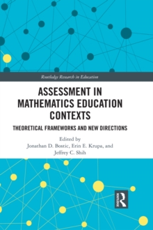 Image for Assessment in mathematics education contexts: theoretical frameworks and new directions