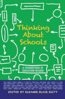 Image for Thinking about schools: a foundations of education reader