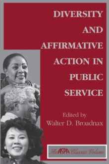 Image for Diversity and affirmative action in public service