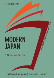 Image for Modern Japan: a historical survey.