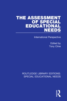 Image for The assessment of special educational needs: international perspective