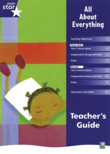 Image for Rigby Star Shared Year 1 Fiction: All About Everything Teachers Guide