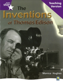 Image for Rig Star Non-fiction Gui Reading Purple Level: The Inventions of Thomas Edison Teaching Ve