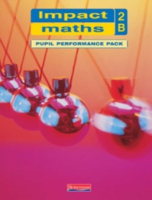 Image for Impact Maths Pupil Performance Pack 2 Blue (Yr 8)