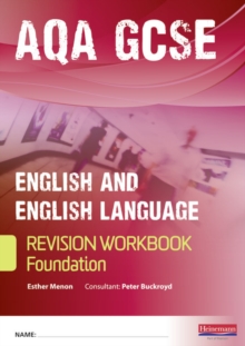 Image for Revise GCSE AQA English/Language  Workbook - Foundation