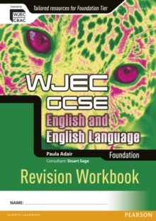Image for WJEC GCSE English and English Language  Foundation Revision Workbook