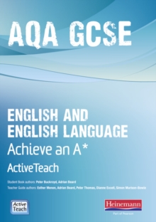 Image for AQA GCSE English/English Language Active Teach BBC Pack: Achieve A* with CDROM