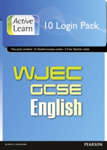 Image for WJEC GCSE English and English Language ActiveLearn 10 User Pack
