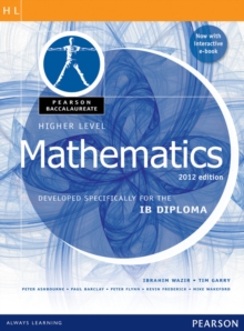 Image for Pearson Baccalaureate  Higher Level Mathematics second edition print and ebook bundle for the IB Diploma