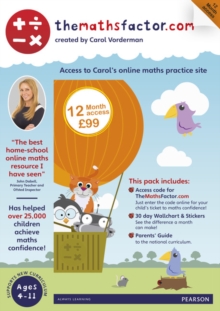 Image for The Maths Factor: 12 Months Access to Carol Vorderman's themathsfactor.com