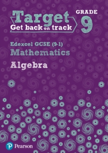 Image for Target Grade 9 Edexcel GCSE (9-1) Mathematics Algebra Workbook