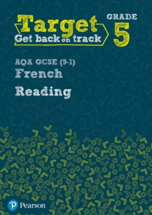 Image for Target Grade 5 Reading AQA GCSE (9-1) French Workbook
