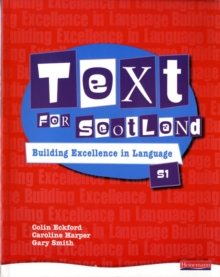 Image for Text for Scotland: Building Excellence in Language Book 1