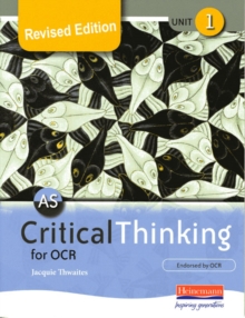Image for AS Critical Thinking for OCR Unit 1