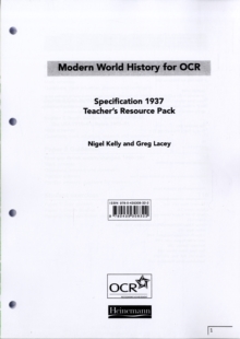 Image for Modern World History for OCR: Core Teacher's Resource Pack