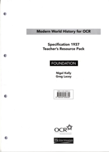 Image for Modern World History for OCR: Foundation Teachers Resource Pack