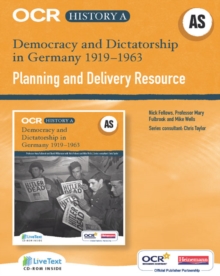 Image for OCR A Level History A: Democracy & Dictatorship in Germany 1919-1963 Teacher LiveText CD-ROM