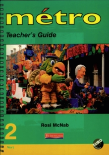 Image for Metro 2 Vert Teacher's Guide Euro Edition