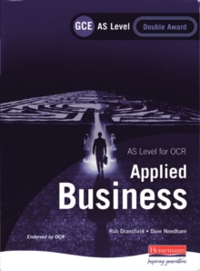 Image for Applied business  : AS level for OCR
