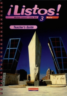 Image for Listos! 3 Rojo Teacher's Guide