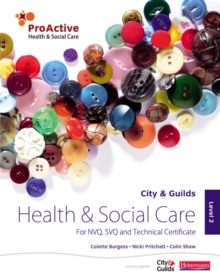 Image for ProActive Health & Social Care: Level 2 Candidate Book and CDROM