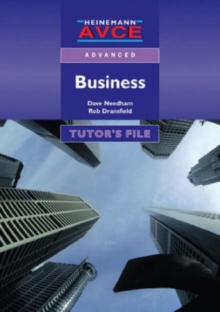 Image for AVCE Business Advanced Tutors Resource Pack