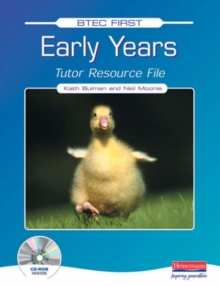 Image for BTEC First Early Years Tutor's Resource File with CD-ROM