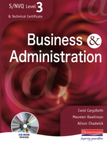 Image for S/NVQ Level 3 Business & Administration Student Book