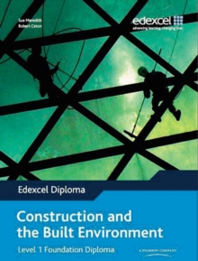 Image for Edexcel Diploma: Construction & the Built Environment: Level 1 Foundation Diploma Student Book