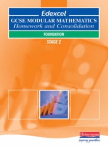 Image for Edexcel GCSE Modular Maths Homework & Consolidation Foundation Stage 2