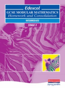 Image for Edexcel GCSE Modular Maths: Intermediate Stage 3 - Homework & Consolidation