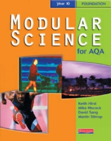 Image for Modular science for AQA: Year 10, foundation