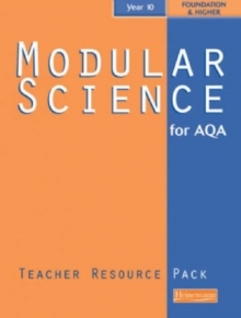 Image for Modular science for AQA: Year 10 teacher's resource pack