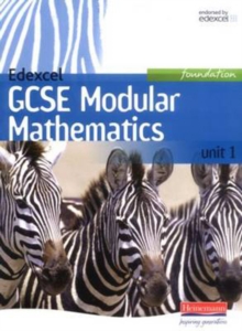 Image for Edexcel GCSE Modular Mathematics Foundation Unit 1