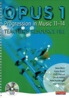 Image for Opus 1  : progression in music 11-14: Teacher's resource file
