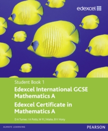 Image for Edexcel International GCSE Mathematics A Student Book 1 with ActiveBook CD