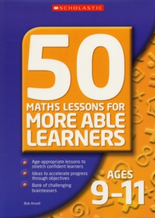 Image for 50 maths lessons for more able learnersAges 9-11