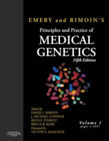 Image for Emery and Rimoin's Principles and Practice of Medical Genetics