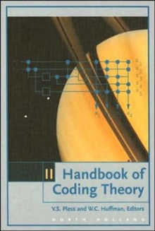 Image for Handbook of Coding Theory : Part 2: Connections, Part 3: Applications