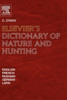 Image for Elsevier's Dictionary of Nature and Hunting