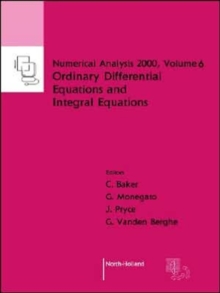 Image for Ordinary Differential Equations and Integral Equations