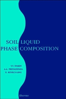 Image for Soil liquid phase composition