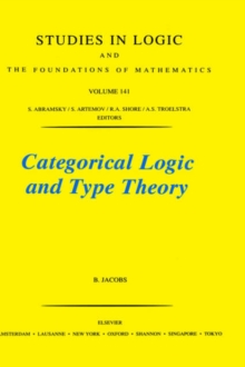 Categorical Logic and Type Theory
