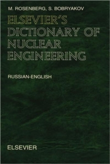 Image for Elsevier's dictionary of nuclear engineering  : Russian-English