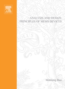 Image for Analysis and design principles of MEMS devices