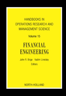 Image for Handbooks in Operations Research and Management Science: Financial Engineering