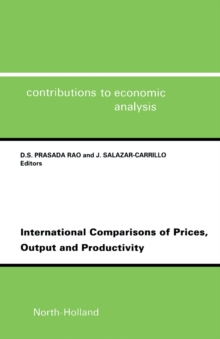 Image for International Comparisons of Prices, Output and Productivity