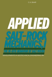 Image for Applied Salt-rock Mechanics.: Elsevier